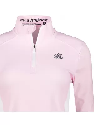 Dámska športová mikina premium plus ALTISPORT VOJ/ALW078MI04 RUŽOVÁ