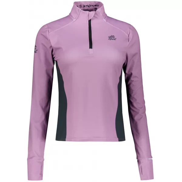  Dámska športová mikina premium plus ALTISPORT VOJ/ALW078MI04 FIALOVÁ 