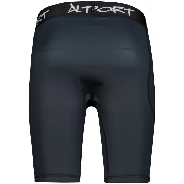  Pánske športové legíny nad kolená premium ALTISPORT VOJ/ALM000LEG02 ČIERNA 