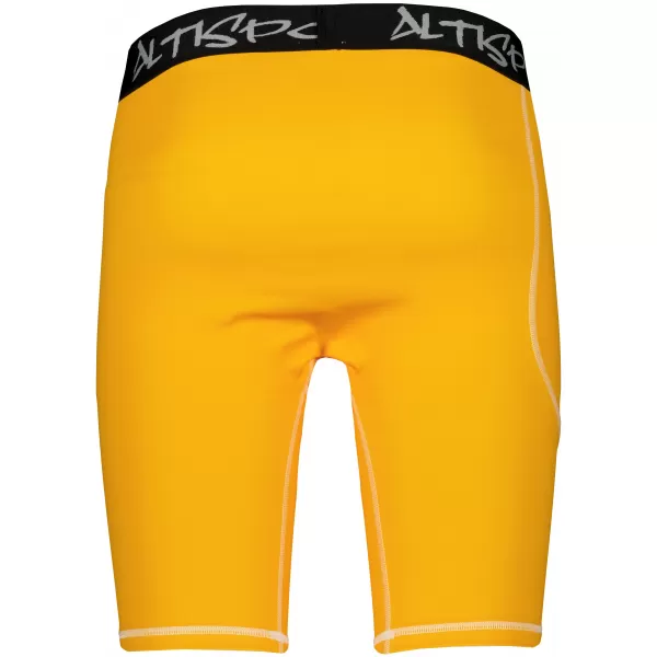  Pánske športové legíny nad kolená premium ALTISPORT VOJ/ALM000LEG02 ORANŽOVÁ 