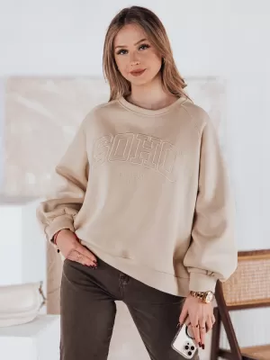 Dámska mikina DSTREET COSYONE BY1349 BÉŽOVÁ