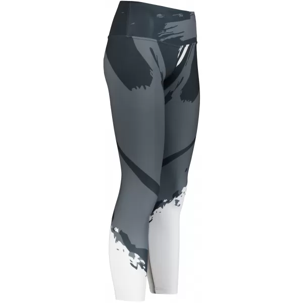  Dámske dlhé prémiové legíny ALTISPORT VOJ/ALW081LEG01 ČIERNO-ŠEDÁ 