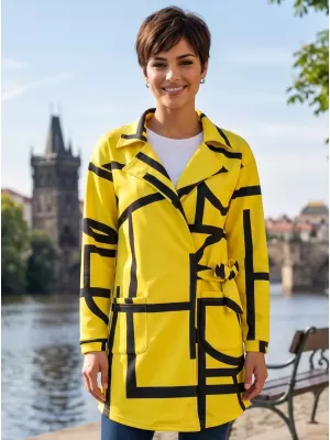 Dámska prémiová taška na mikinu ALTISPORT VOJ/ALW085MI05 JANTÁROVÁ
