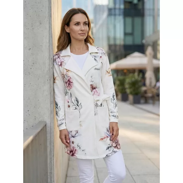  Dámske mikinové sako premium ALTISPORT VOJ/ALW087MI05 BIELA 