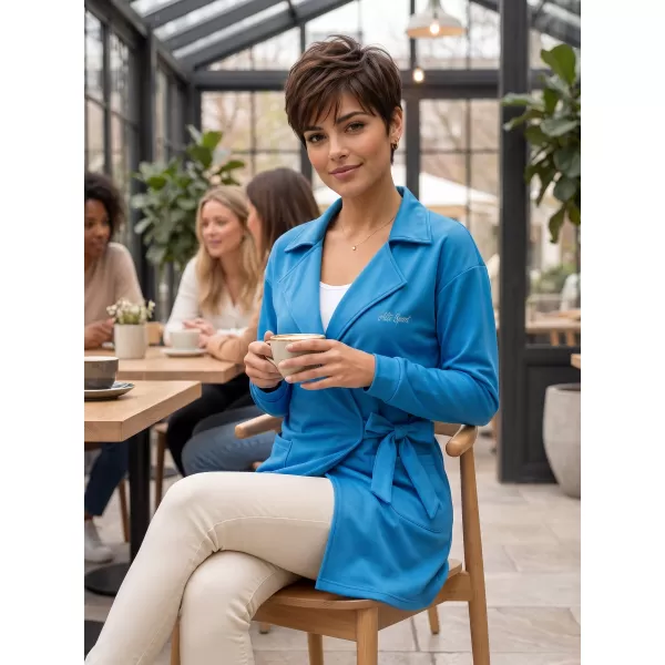  Dámska prémiová taška na mikinu ALTISPORT VOJ/ALW000MI05 MODRÁ 