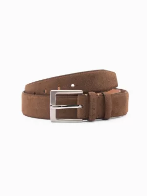 Pánsky opasok OMBRE OU-ACBE-0112 HNEDÁ