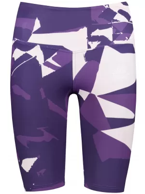Dámske legíny nad kolená premium ALTISPORT VOJ/ALW080LEG02 TMAVO FIALOVÁ