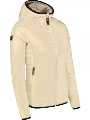 Dámska prešívaná bunda NORDBLANC Stronginginging nbwjl8117 béžová