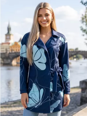 Dámska prémiová taška na mikinu ALTISPORT VOJ/ALW086MI05 TMAVO MODRÁ