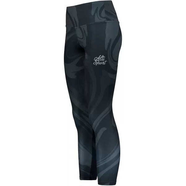  Dámske dlhé prémiové legíny ALTISPORT VOJ/ALW072LEG01 ČIERNA 