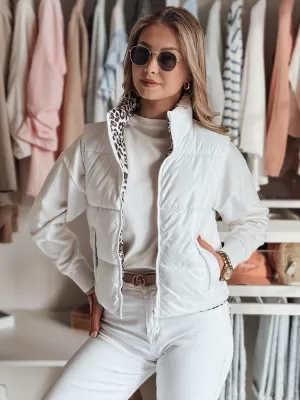 Dámska vesta DSTREET CHIPUFF TY4821 BIELA