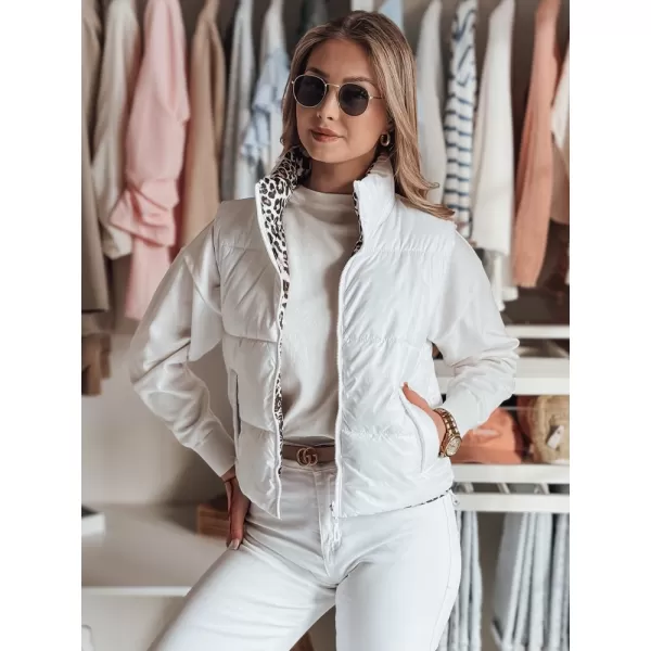  Dámska vesta DSTREET CHIPUFF TY4821 BIELA 