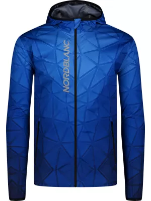 Pánska ľahká softshell bunda NORDBLANC Shapes NBWSM8100 modrá