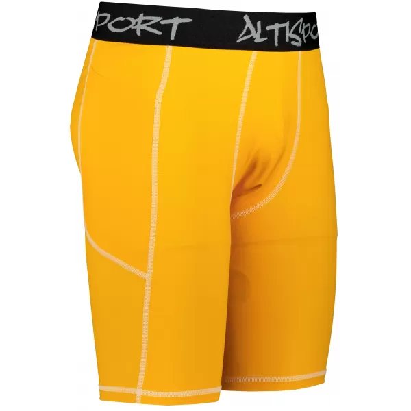  Pánske športové legíny nad kolená premium ALTISPORT VOJ/ALM000LEG02 ORANŽOVÁ 