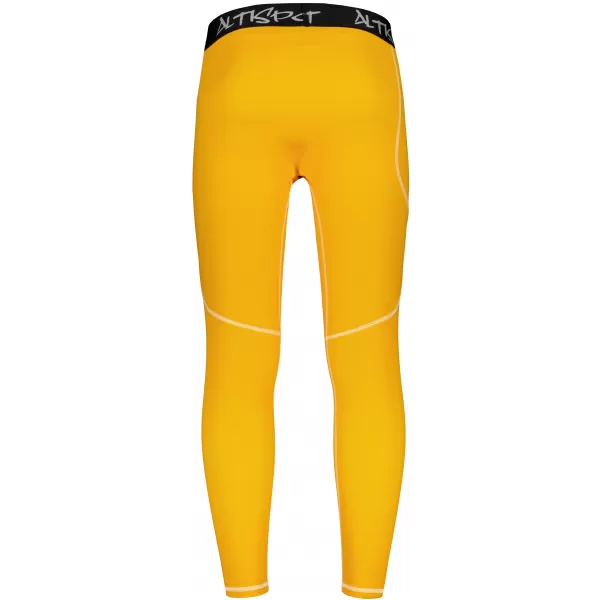  Dlhé pánske prémiové športové legíny ALTISPORT VOJ/ALM000LEG01 ORANŽOVÁ 
