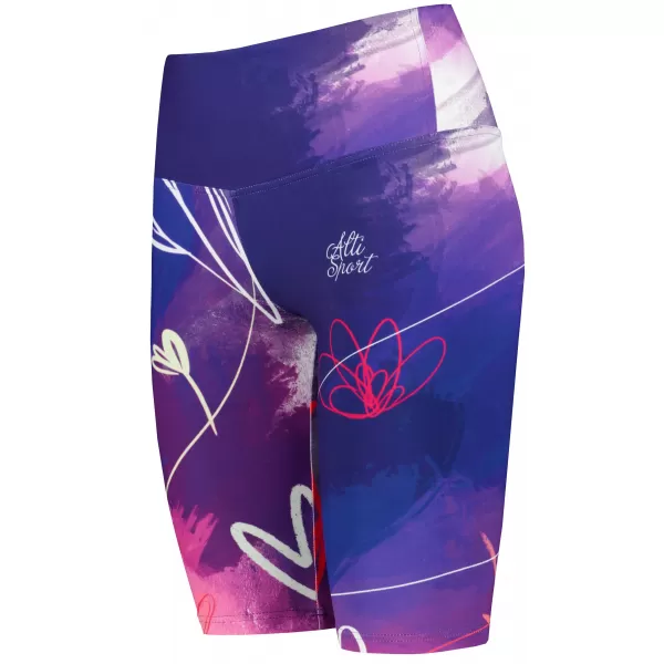  Dámske legíny nad kolená premium ALTISPORT VOJ/ALW083LEG02 FIALOVÁ 