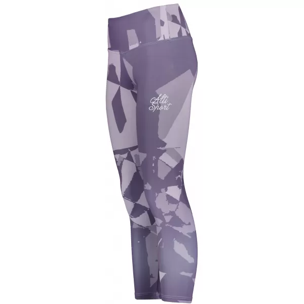  Dámske dlhé prémiové legíny ALTISPORT VOJ/ALW080LEG01 SIVOFIALOVÁ 