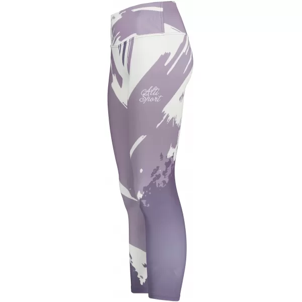  Dámske dlhé prémiové legíny ALTISPORT VOJ/ALW081LEG01 FIALOVÁ 