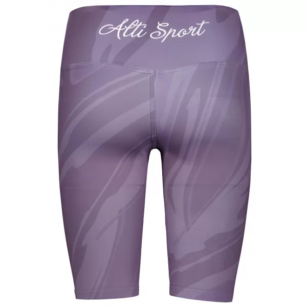  Dámske legíny nad kolená premium ALTISPORT VOJ/ALW072LEG02 FIALOVÁ 