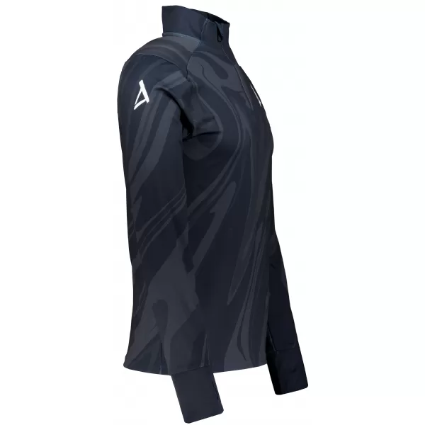  Pánska športová mikina premium plus ALTISPORT VOJ/ALM072MI04 ČIERNA 
