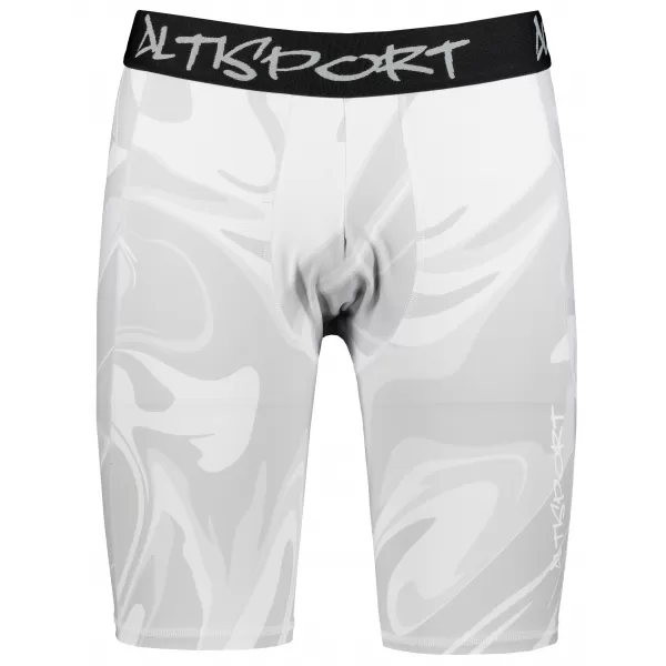  Pánske športové legíny nad kolená premium ALTISPORT VOJ/ALM072LEG02 SIVÁ 