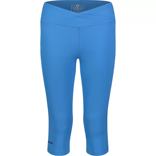  Dámske 3/4 fitness legíny NORDBLANC NBSPL8037 MODRÁ 