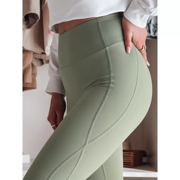  Dámske legíny DSTREET UY2603 ZELENÁ 