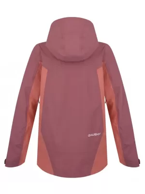 Dámska bunda HUSKY NANOLA L RUŽOVÁ/ORANŽOVÁ