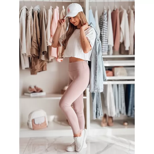  Dámske legíny DSTREET UY2598 FIALOVÁ 