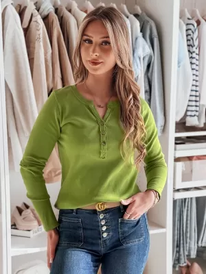 Dámske tričko DSTREET FELORIA RY2775 ZELENÁ