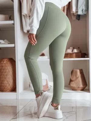 Dámske legíny DSTREET UY2603 ZELENÁ