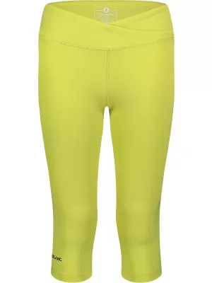 Dámske 3/4 fitness legíny NORDBLANC NBSPL8037 ZELENÁ