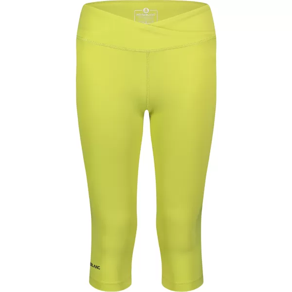  Dámske 3/4 fitness legíny NORDBLANC NBSPL8037 ZELENÁ 
