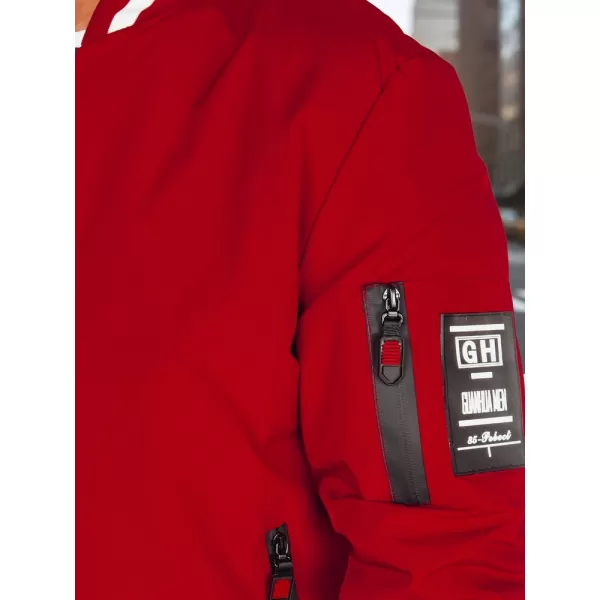  Pánska bunda DSTREET TX5014 ČERVENÁ 