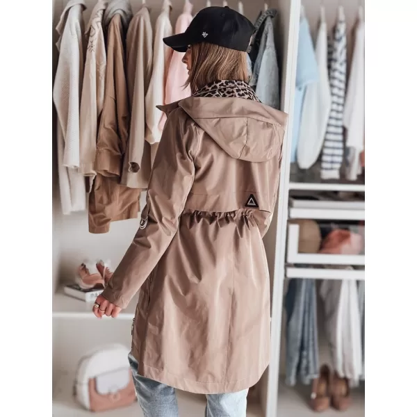  Dámska bunda DSTREET TY4873 KAKI 