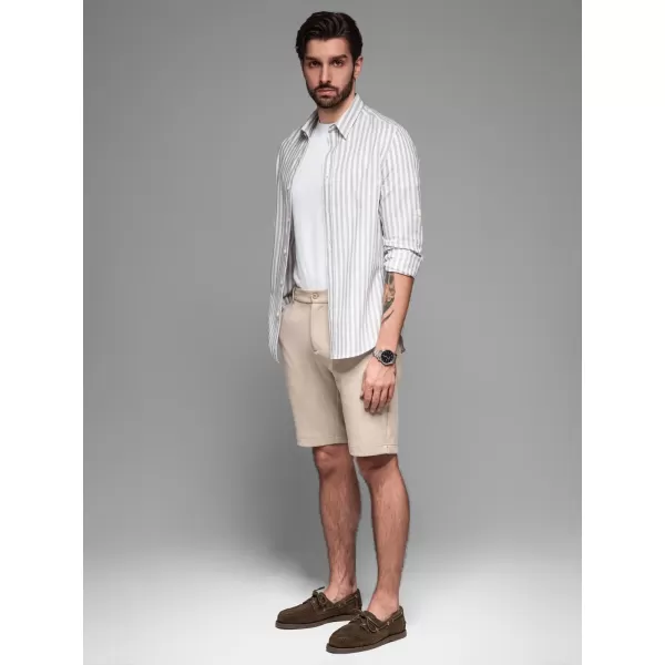  Pánske šortky OMBRE OM-SRCS-0166 PIESKU 