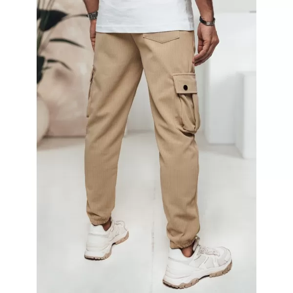  Pánske nohavice DSTREET UX4464 KAKI 