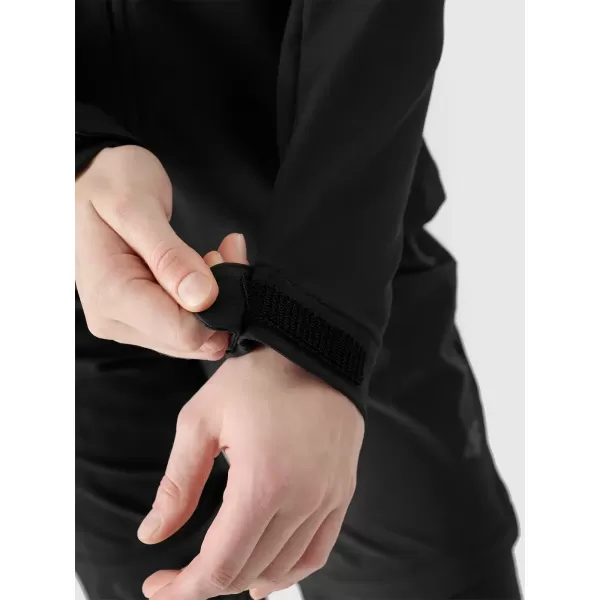  Dámska bunda softshell 4F WSS25TSOFF315 HLBOKÝ ČIERNY 