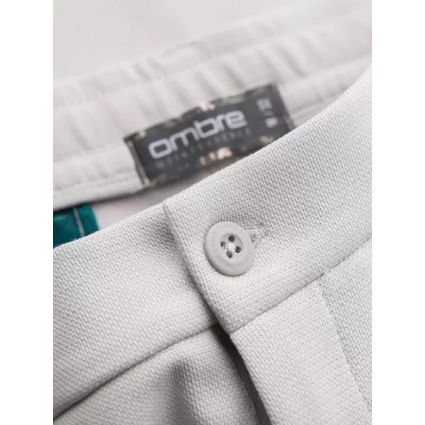  Pánske šortky OMBRE OM-SRCS-0166 SVETLO ŠEDÁ 