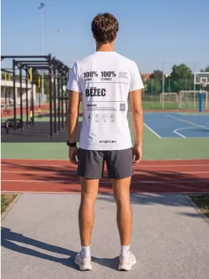 Prémiové pánske funkčné tričko ALTISPORT BĚŽEC VOJ/ALM091TR01 BIELA