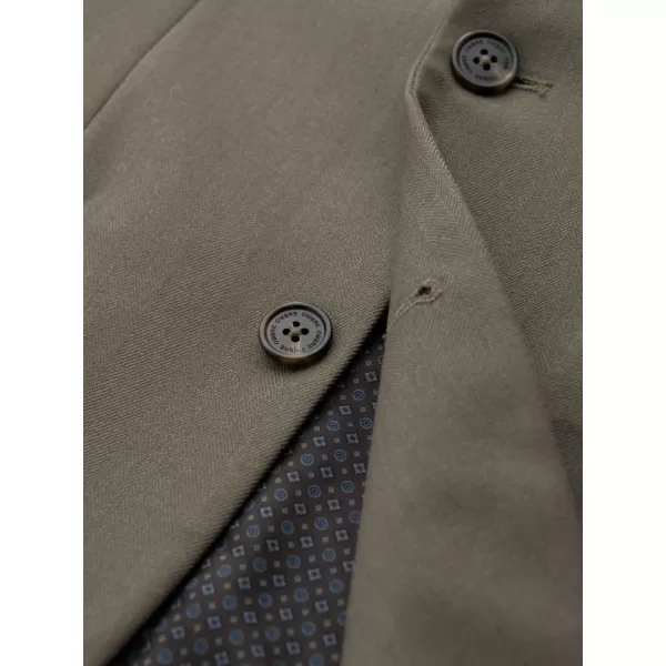  Pánska bunda OMBRE OM-BLZB-0135 OLIVOVÝ 