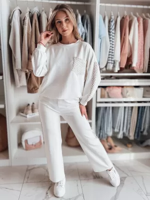 Dámske nohavice DSTREET LUXEEN UY2521 BIELA