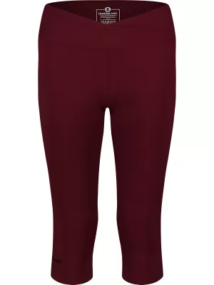 Dámske 3/4 fitness legíny NORDBLANC NBSPL8037 BORDOVÁ