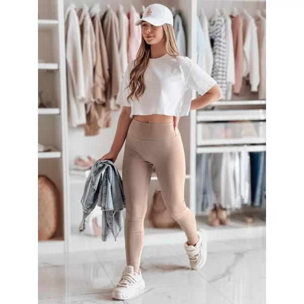  Dámske legíny DSTREET UY2599 ORANŽOVÁ 