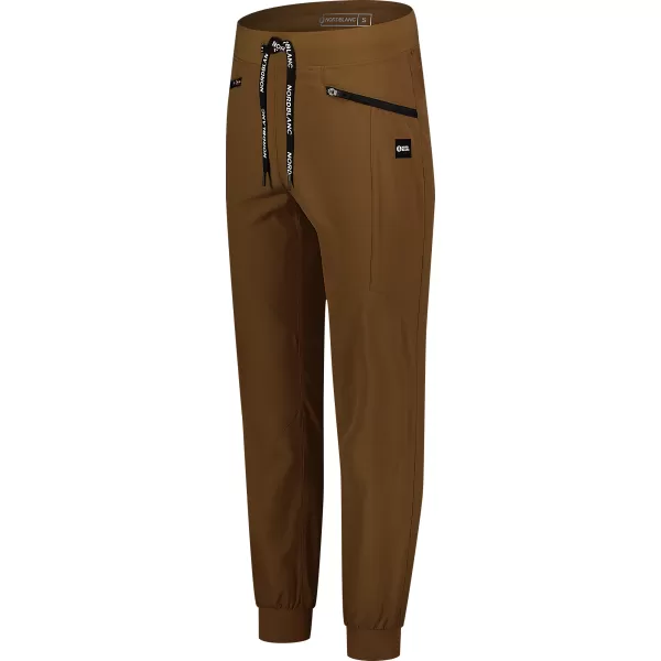  Ľahké pánske outdoorové nohavice NORDBLANC LORD NBSPM8207 HNEDÁ 