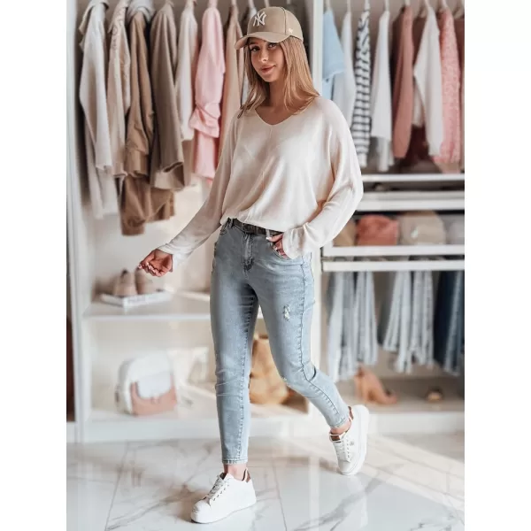  Dámske nohavice DSTREET MIXFELL UY2418 MODRÁ 
