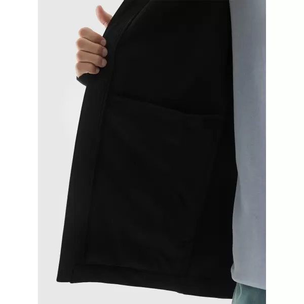  Pánska bunda so softshell 4F WSS25TSOFM324 HLBOKÝ ČIERNY 