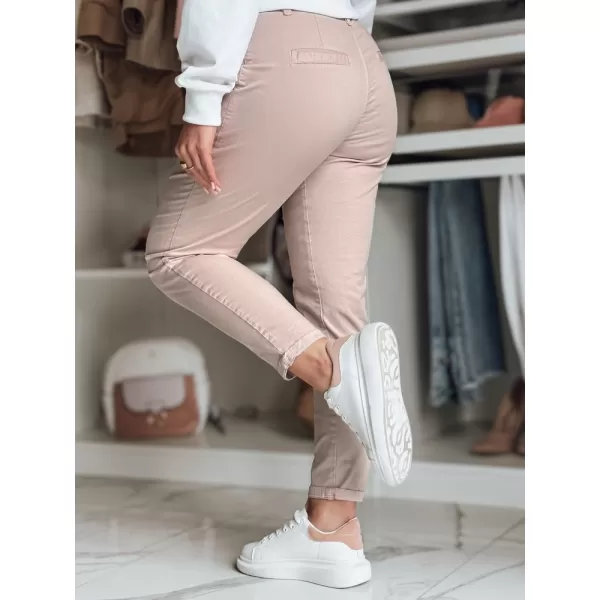  Dámske nohavice DSTREET UY2569 RUŽOVÝ 