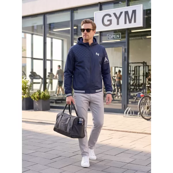 Pánska bunda ALTISPORT EGBERT TMAVO MODRÁ 