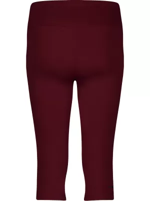 Dámske 3/4 fitness legíny NORDBLANC NBSPL8037 BORDOVÁ
